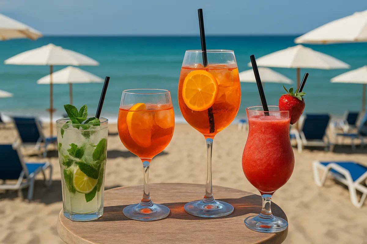 I migliori drink estivi da gustare in spiaggia italiana: combinazioni fresche per rilassarsi davvero