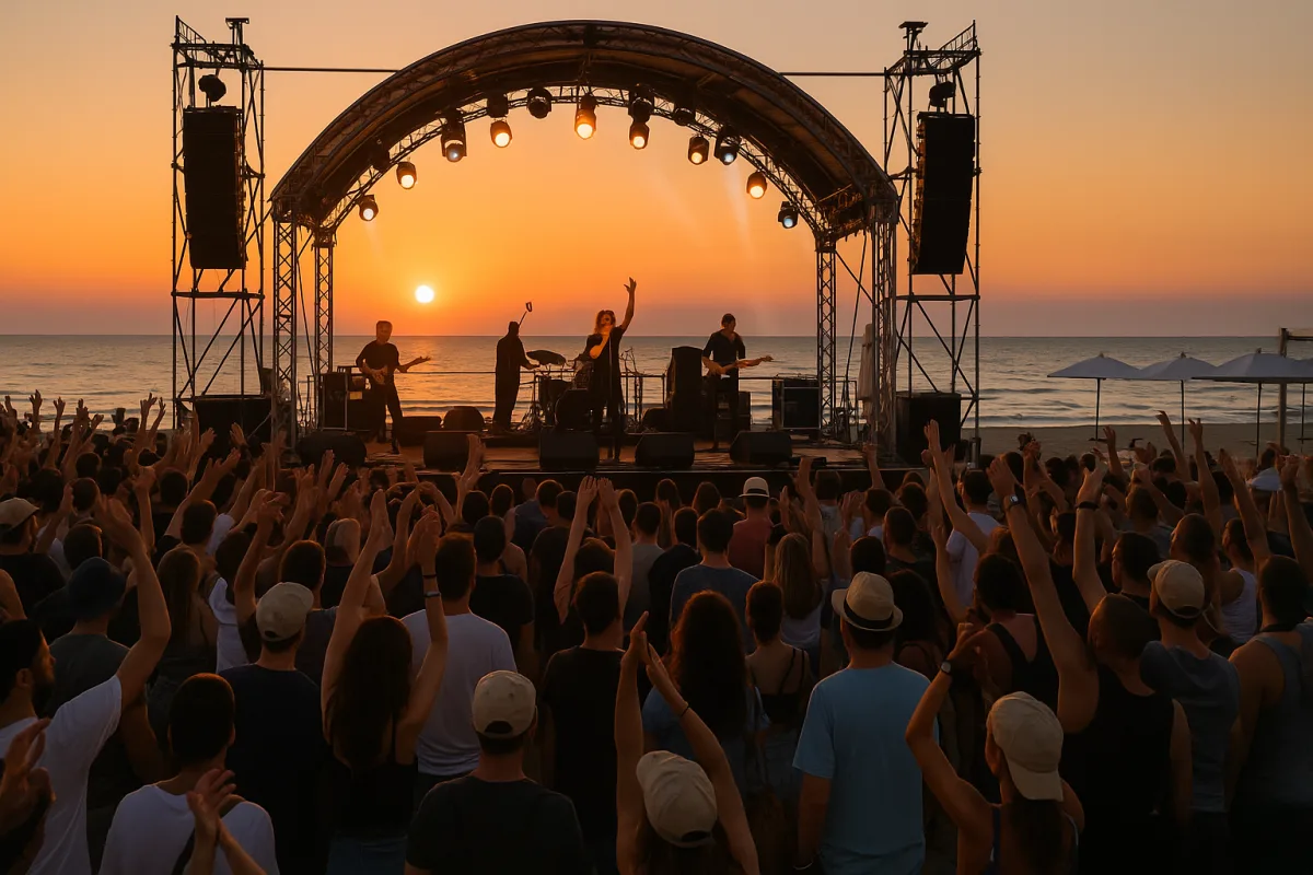 Quali sono i migliori festival musicali sulle spiagge italiane? Esplora artisti, atmosfera e servizi inediti