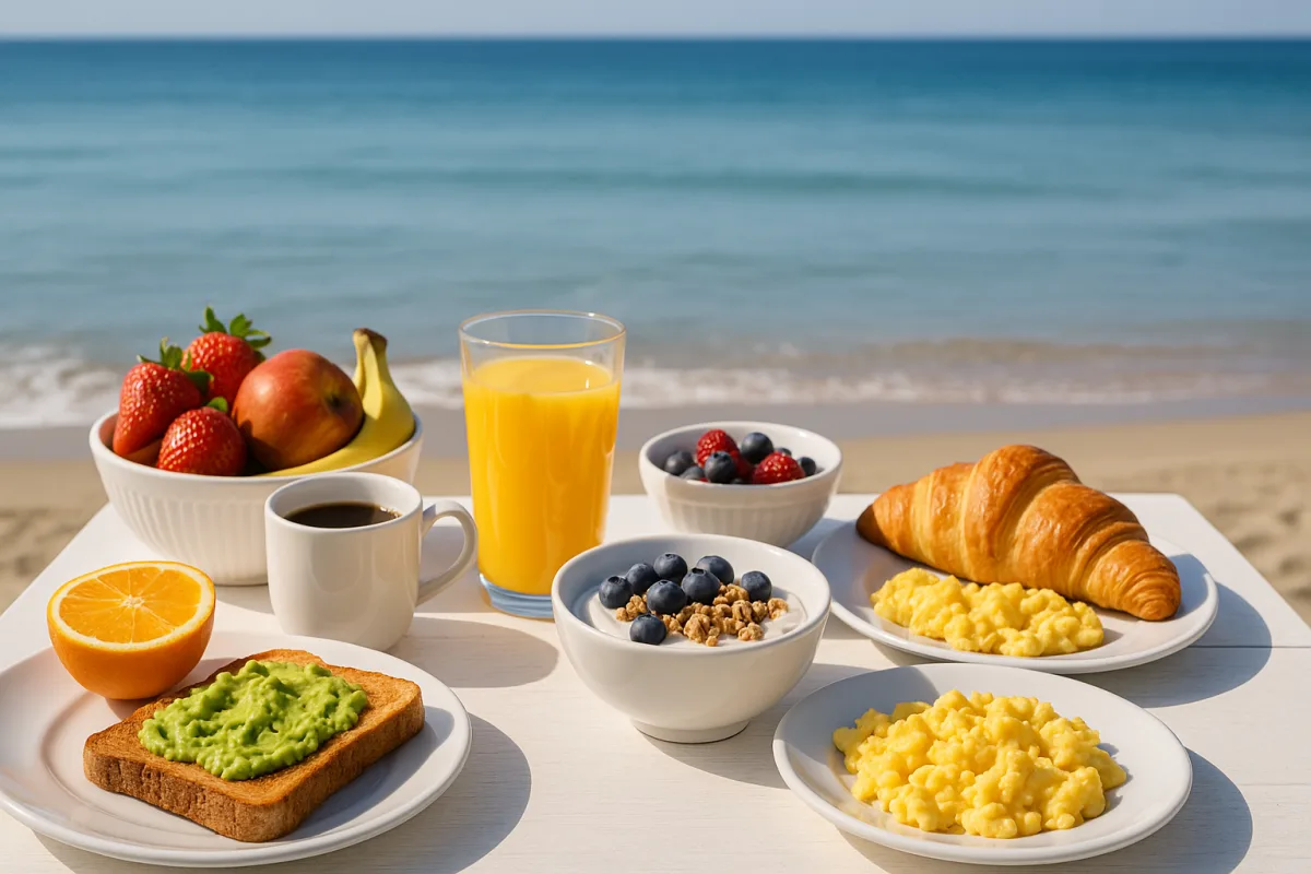Colazione in riva al mare: idee nutrienti che danno energia e non appesantiscono la giornata