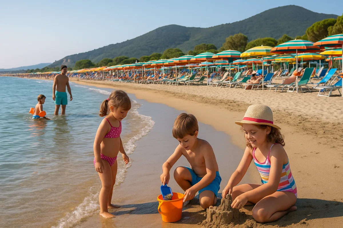 Quali sono le spiagge top per bambini in Italia? Scopri le caratteristiche che fanno la differenza