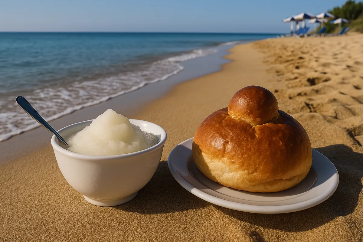 Granita e brioche a mare: perché la colazione siciliana in spiaggia è imbattibile