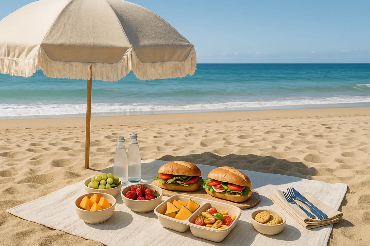 Pausa pranzo perfetta in spiaggia: come organizzarsi per evitare attese e godersi il momento