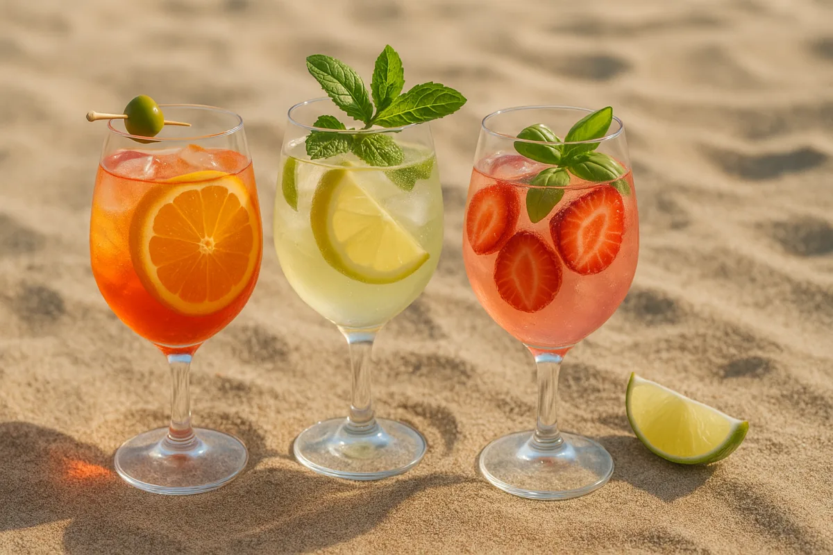 Aperitivi low-alcol sulla sabbia: proposte fresche per rilassarsi senza rinunciare al gusto