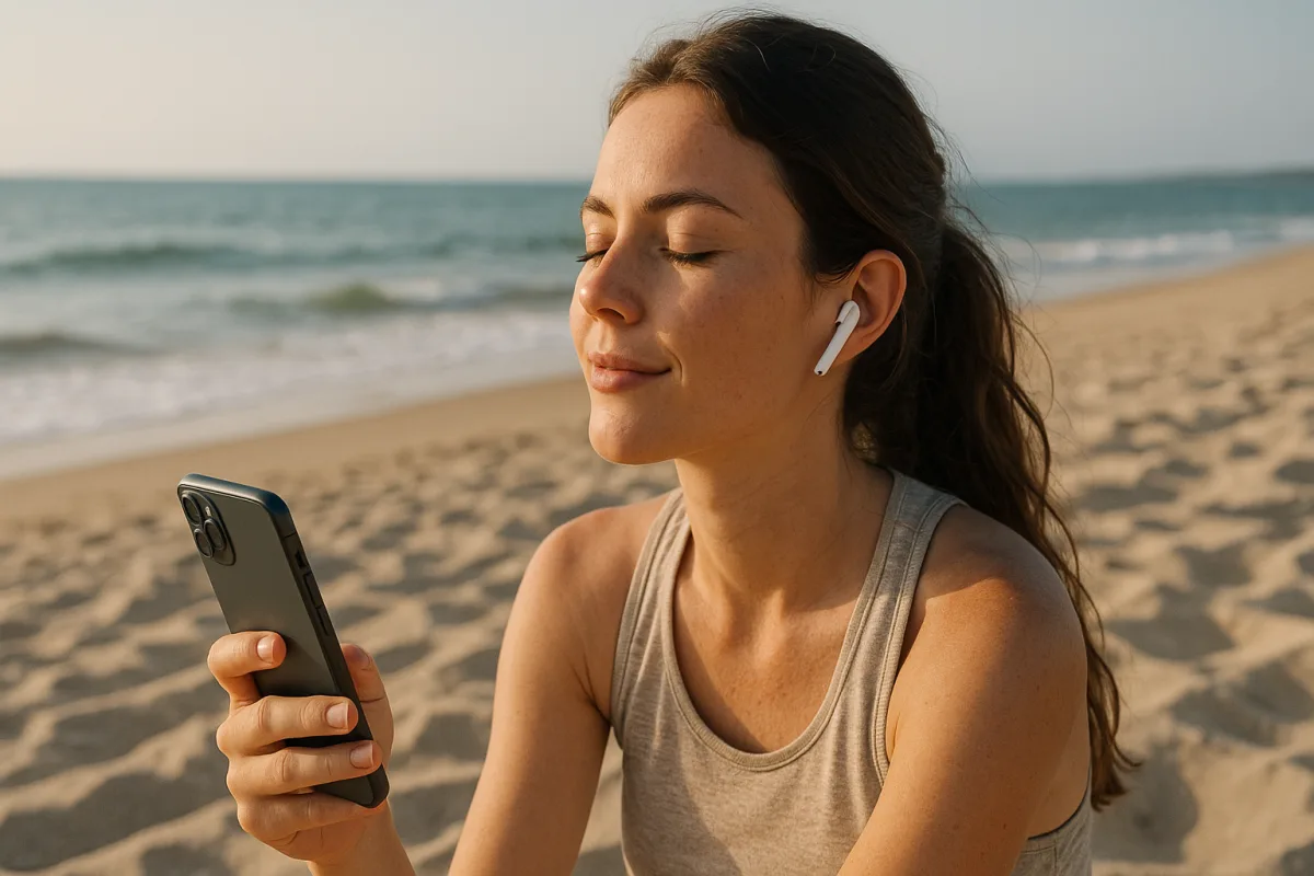 Ascoltare musica o podcast in spiaggia: opzioni smart che rispettano la privacy e l’ambiente