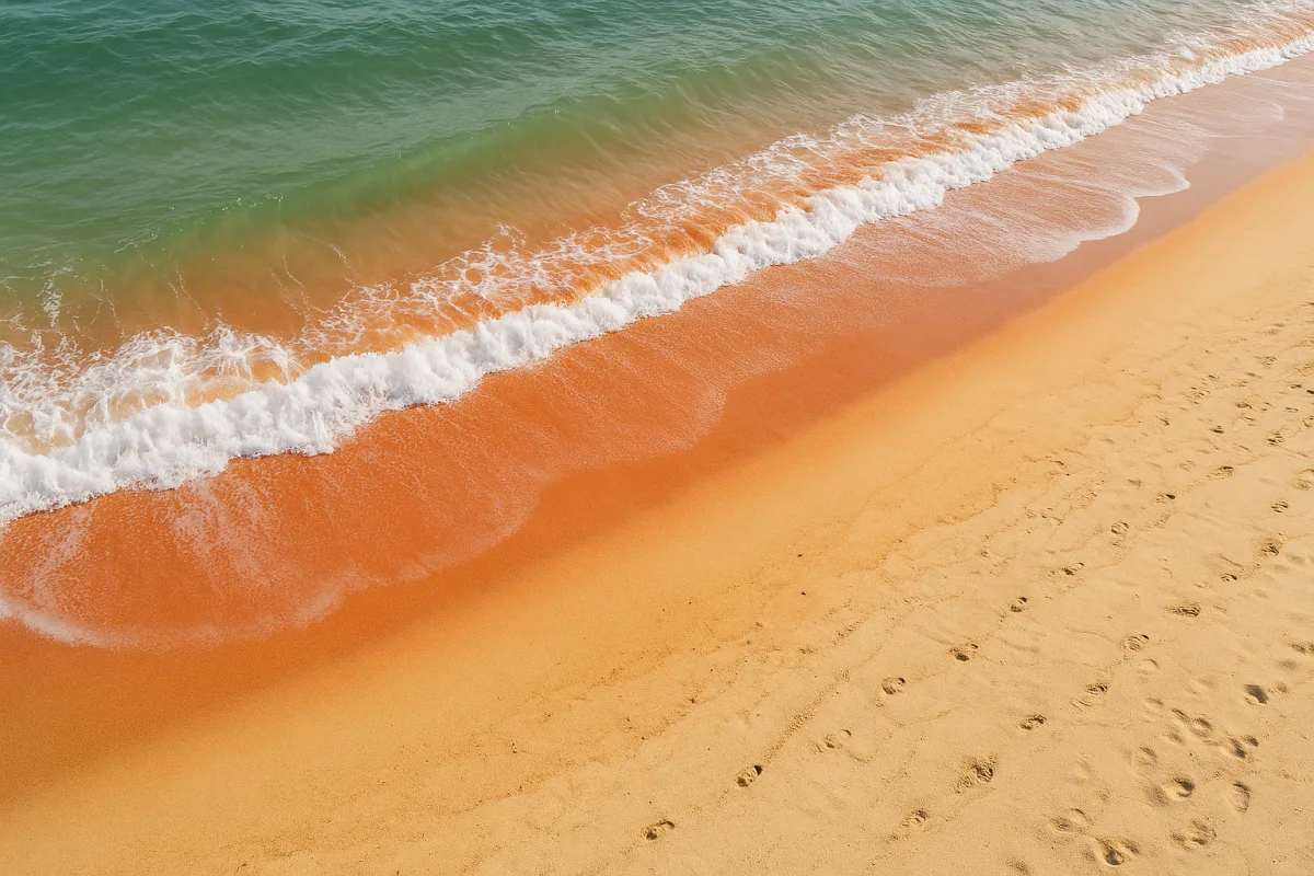 Perché alcune spiagge cambiano colore durante l'anno? La spiegazione naturale poco nota