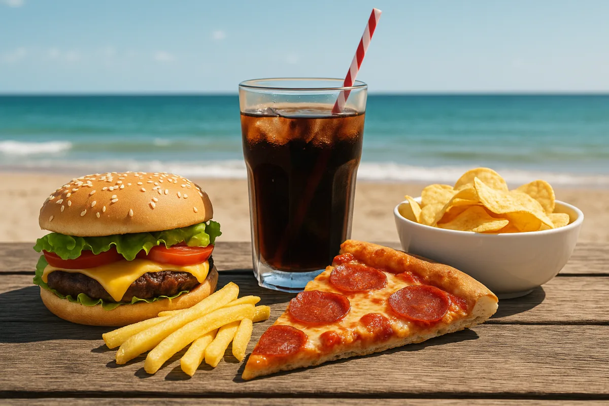 Quali cibi sono sconsigliati prima di tuffarsi in mare? Gli errori frequenti che possono rovinare il relax