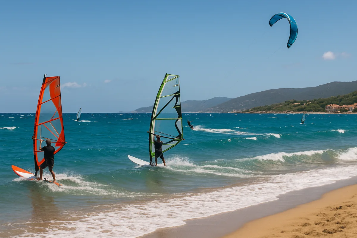 Spiagge per sport acquatici in Italia: dove trovare vento e onde per windsurfisti e kitesurfer