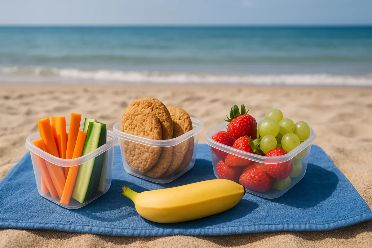 Come variare la merenda per bambini al mare? Idee concrete che evitano capricci e merende poco salutari