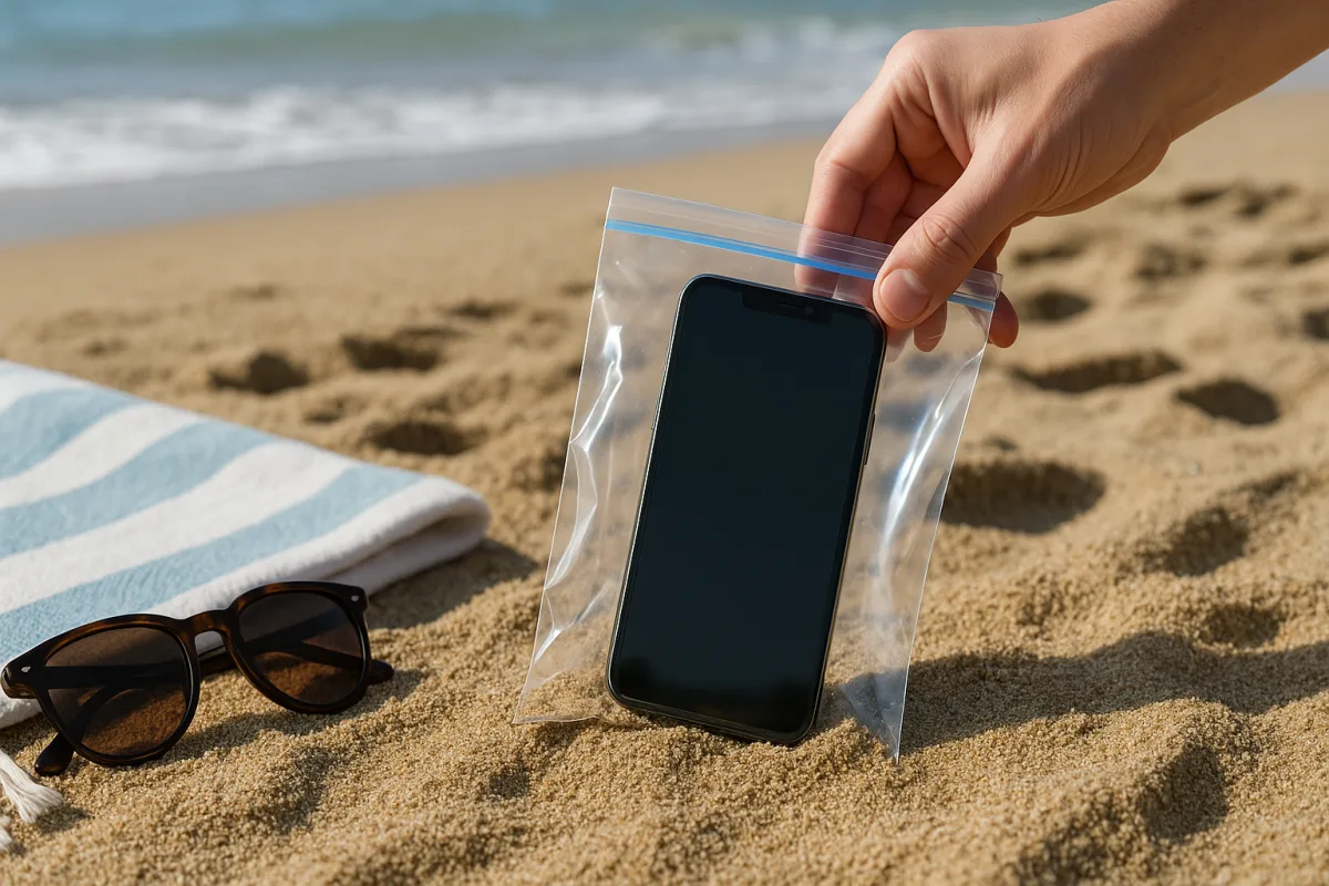 Come evitare che la sabbia rovini lo smartphone? Accorgimenti semplici e poco noti