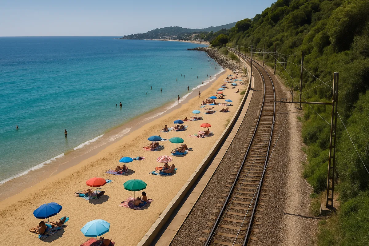 Le spiagge top più vicine alle stazioni ferroviarie: idee perfette per un viaggio senza auto