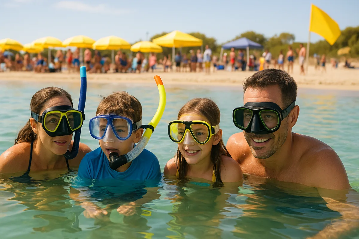 Esperienze di snorkeling guidato per famiglie: le proposte speciali durante gli eventi spiaggia