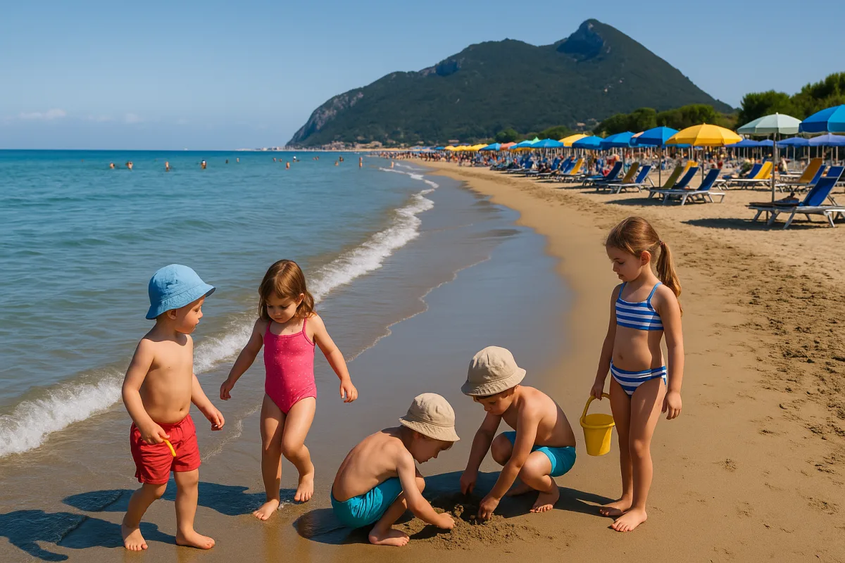 Litorale pontino con i bambini: le spiagge più sicure e attrezzate per le famiglie