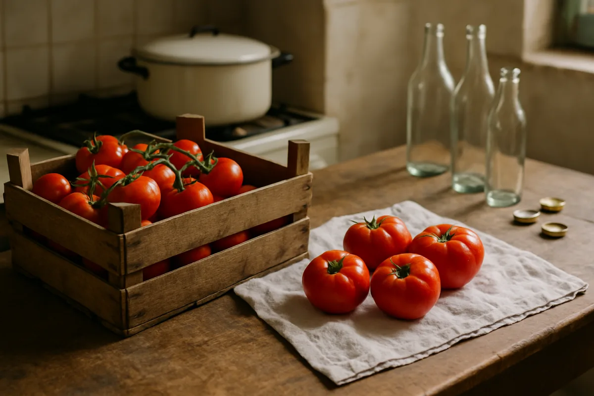 Cosa fare ai pomodori prima di metterli in bottiglia, secondo le nonne siciliane