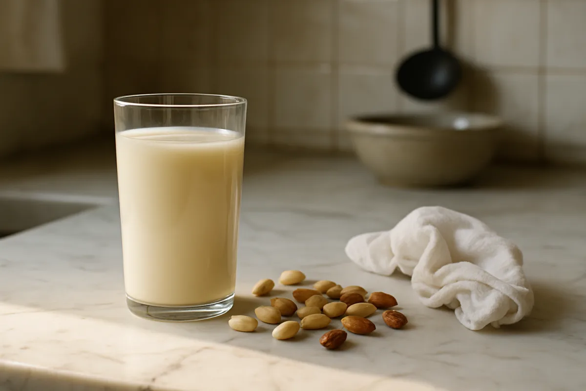 Cosa separa il latte di mandorla vero da quello in bottiglia