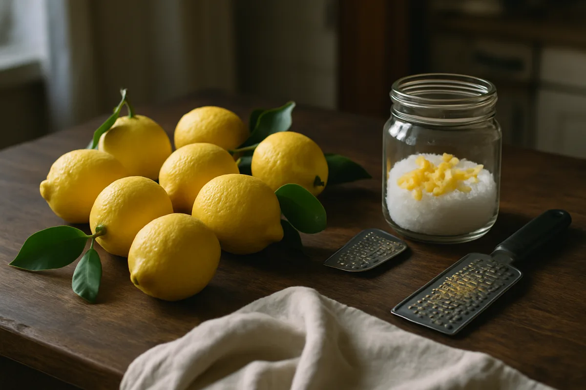 Cosa fare con i limoni della prima raccolta